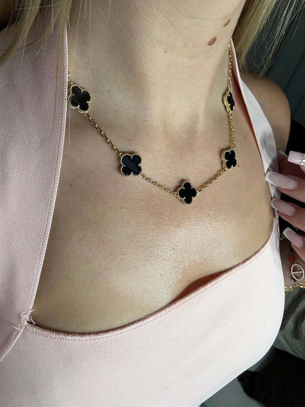 Collier "VC noir"