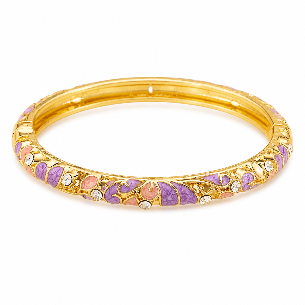 Jonc Thaïlandais "violet foncé"