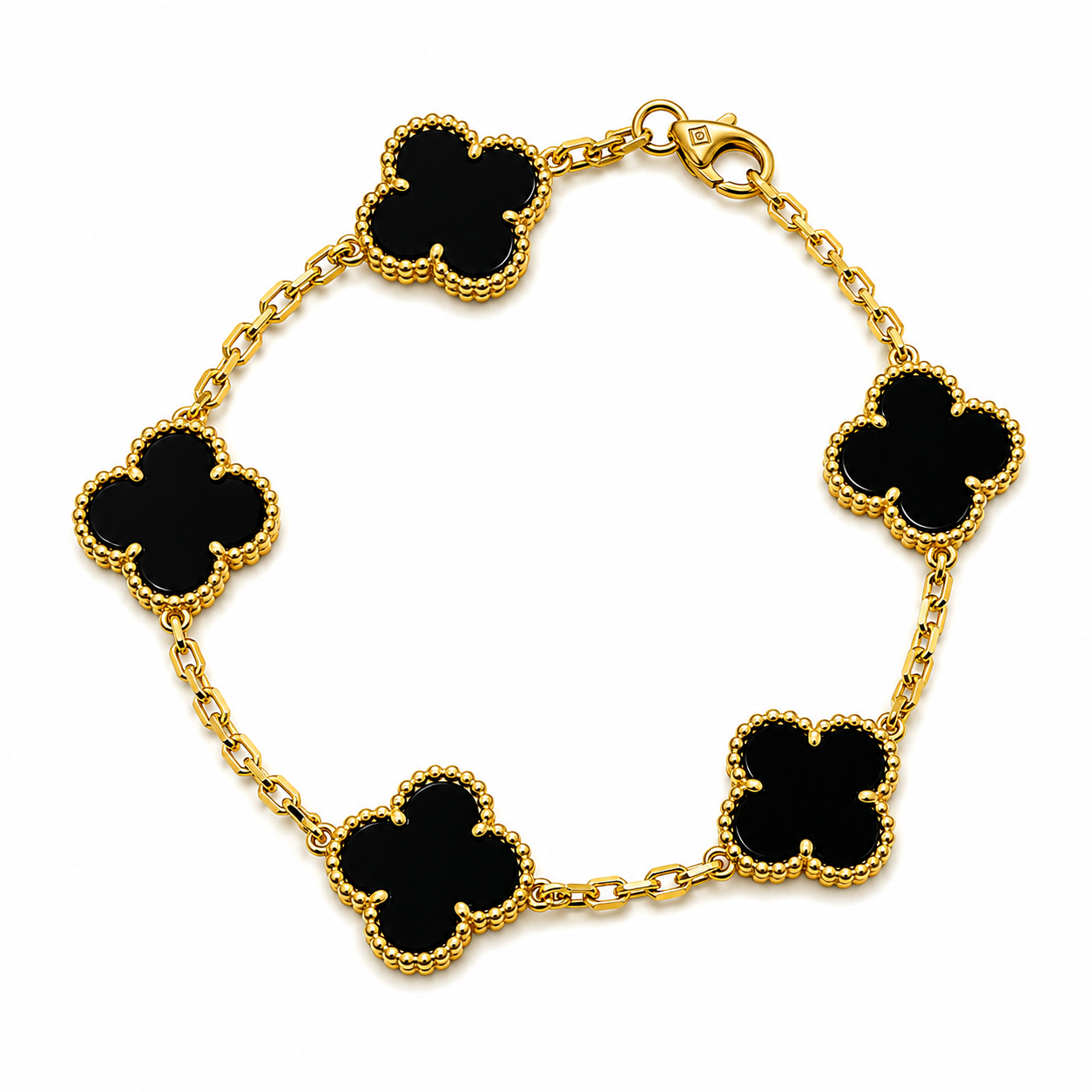 Bracelet "Vanessa noir"