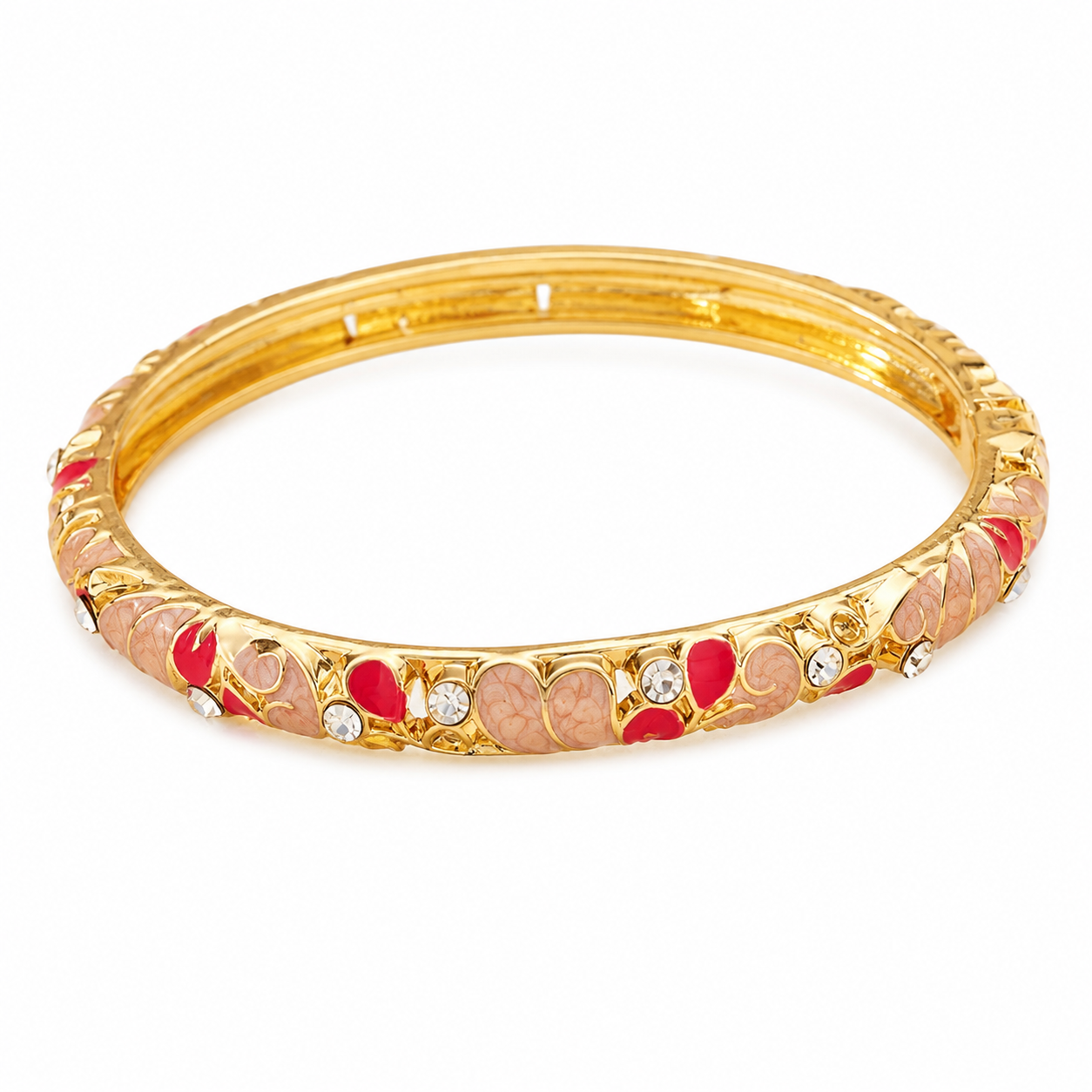 Jonc Thaïlandais "rose poudré"